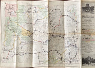 1936 Highway Map of the State of Wyoming