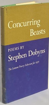 Item #641 Concurring Beasts. Stephen Dobyns