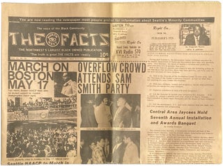 The Facts: The Northwest’s Largest Black Owned Publication; The Voice of the Black Community (Formerly The Northwest Facts). Vol. 13, No. 39. May 15, 1975