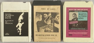 Item #668 Three 8-Track Cartridges of Martin Luther King, Jr