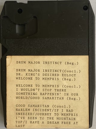 Three 8-Track Cartridges of Martin Luther King, Jr.