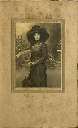 Studio Portrait of Young Black Woman, circa 1900, in Watford, England