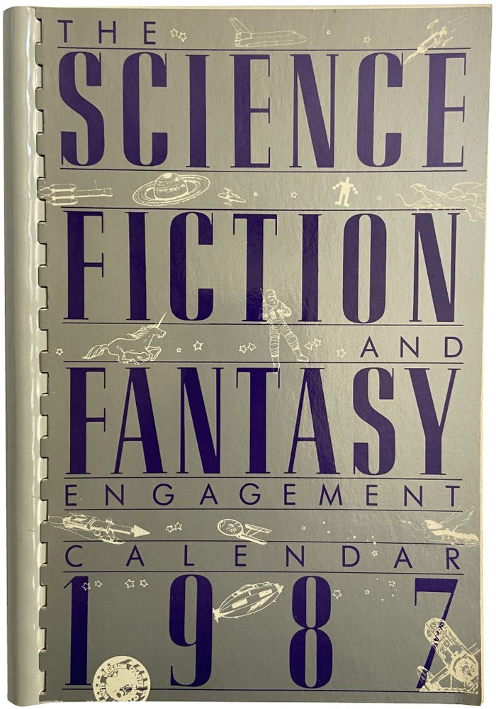 Item #760 The Science Fiction Fantasy and Engagement Calendar 1987.