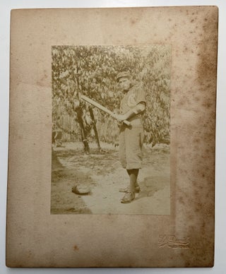 Six (6) gelatin silver baseball photographs c. 1905 