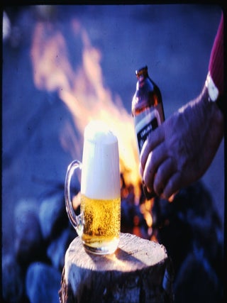 1964 Carling Beer Commercial Production Shots; 150 slides of New England Photo Shoots