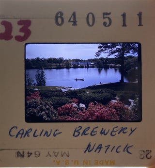 1964 Carling Beer Commercial Production Shots; 150 slides of New England Photo Shoots
