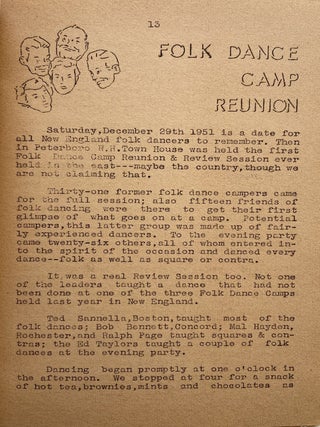 17 issues of Northern Junket (1950-1953)