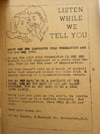 17 issues of Northern Junket (1950-1953)