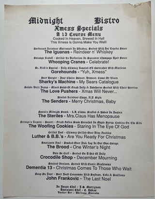 New York City’s own Midnight Records/J.D. Martignon Collection from the 1980s