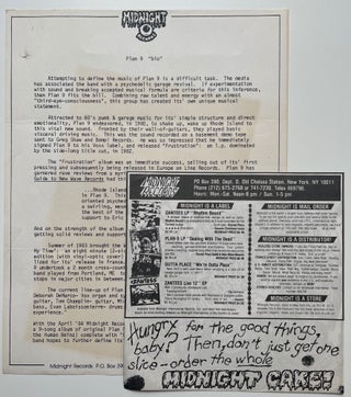 New York City’s own Midnight Records/J.D. Martignon Collection from the 1980s
