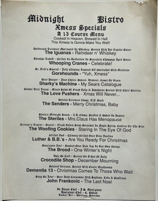 New York City’s own Midnight Records/J.D. Martignon Collection from the 1980s