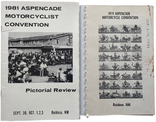 Item #818 1979 & 1981 Aspencade Motorcycle Convention Pictorials, Ruidoso, NM