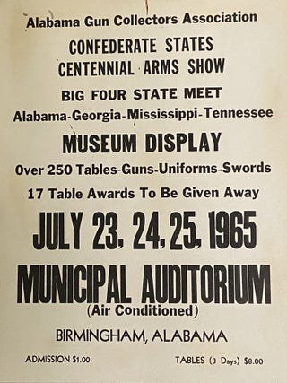 Alabama Gun Collectors Association Photo Album & Scrapbook (1957-1985)