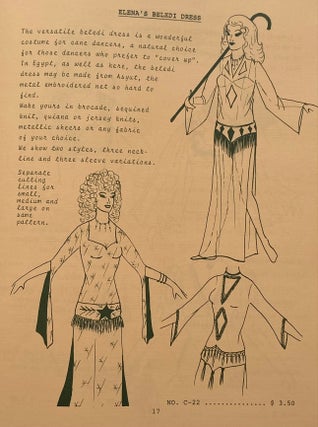 Costume Patterns for the Belly Dancer; Women's and Men's Middle Eastern Costume Patterns Volume 2