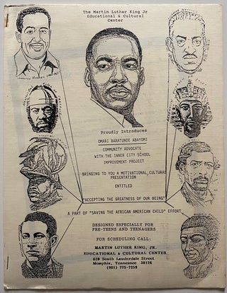 Item #931 The Martin Luther King Jr. Educational & Cultural Center Promotional Program