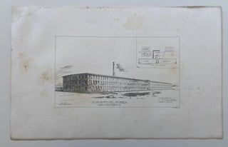 Four Architectural Drawings, c. 1898, of Atlanta Area Cotton Mills