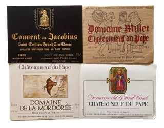 Collection of French Champagne Labels. 1970-1990s