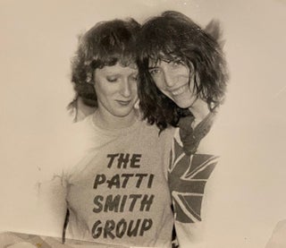 Item #991 Original Photograph of Patti Smith by Donna Santisi, together with (recorded?...